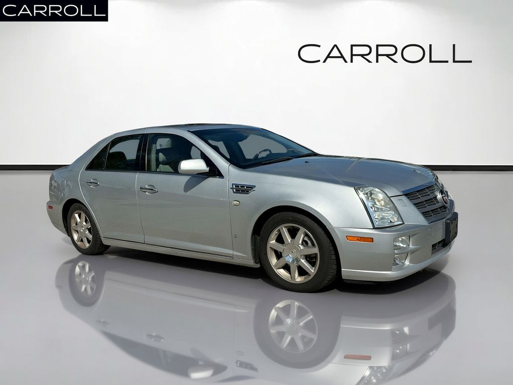 Radiant Silver 2009 Cadillac STS Sedan Rear-Wheel Drive 6-Speed Automatic Overdrive