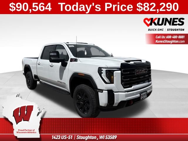 Summit White 2026 GMC Sierra 3500HD Pickup Truck Four-Wheel Drive Automatic