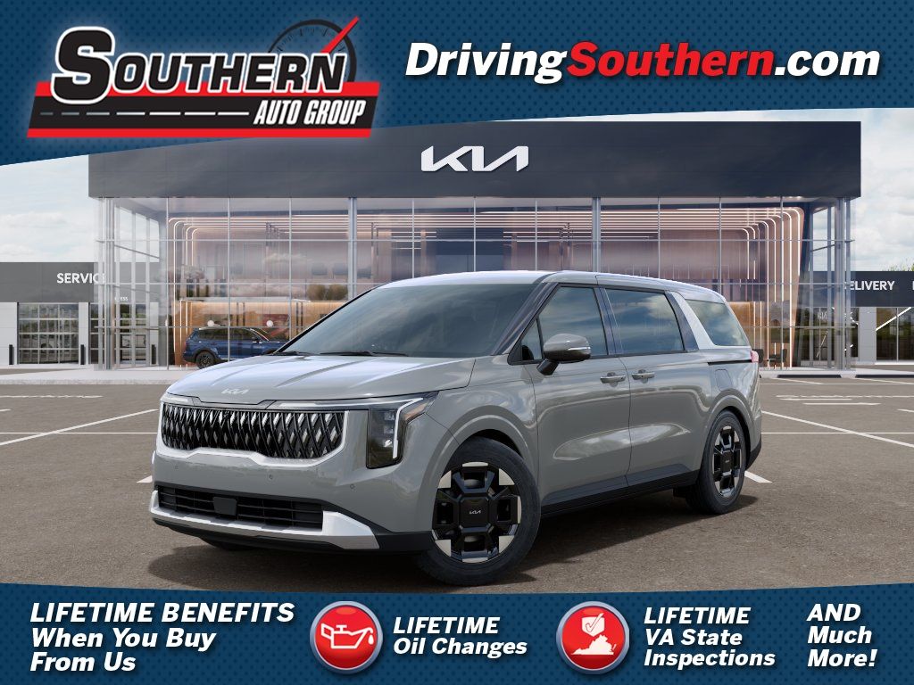Ceramic Silver 2026 Kia Carnival Minivan Front-Wheel Drive 8-Speed Automatic
