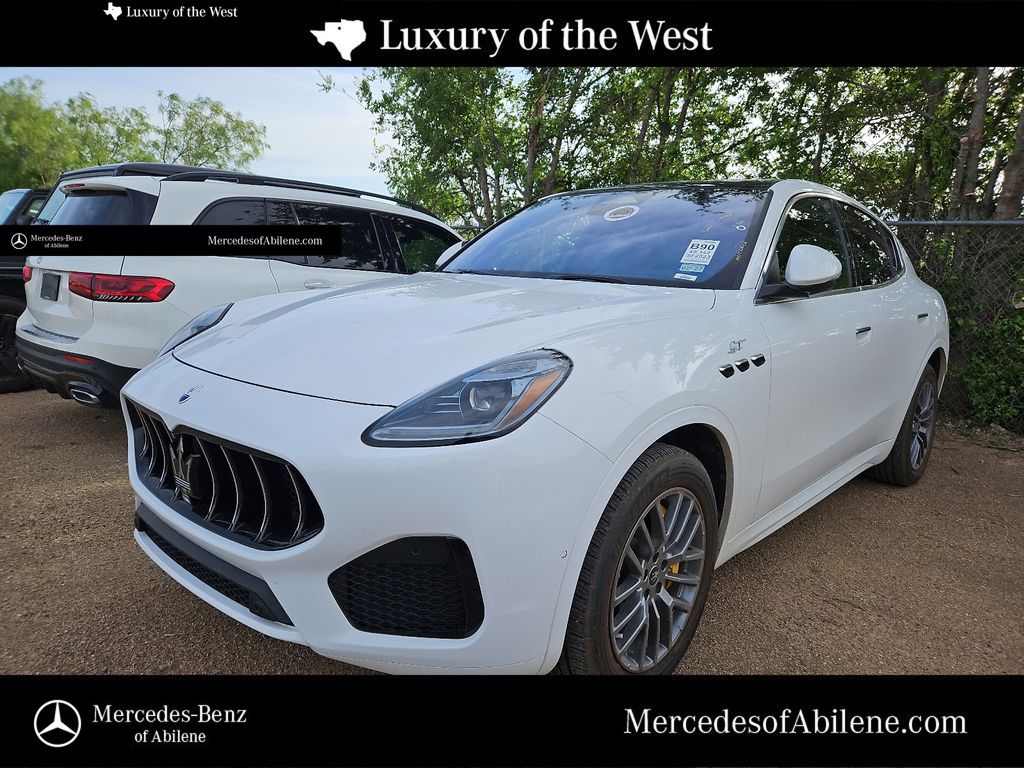 White 2023 Maserati Grecale GT AWD SUV / Crossover All-Wheel Drive 8-Speed Automatic