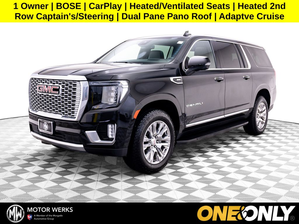 Onyx Black 2024 GMC Yukon XL SUV / Crossover Four-Wheel Drive