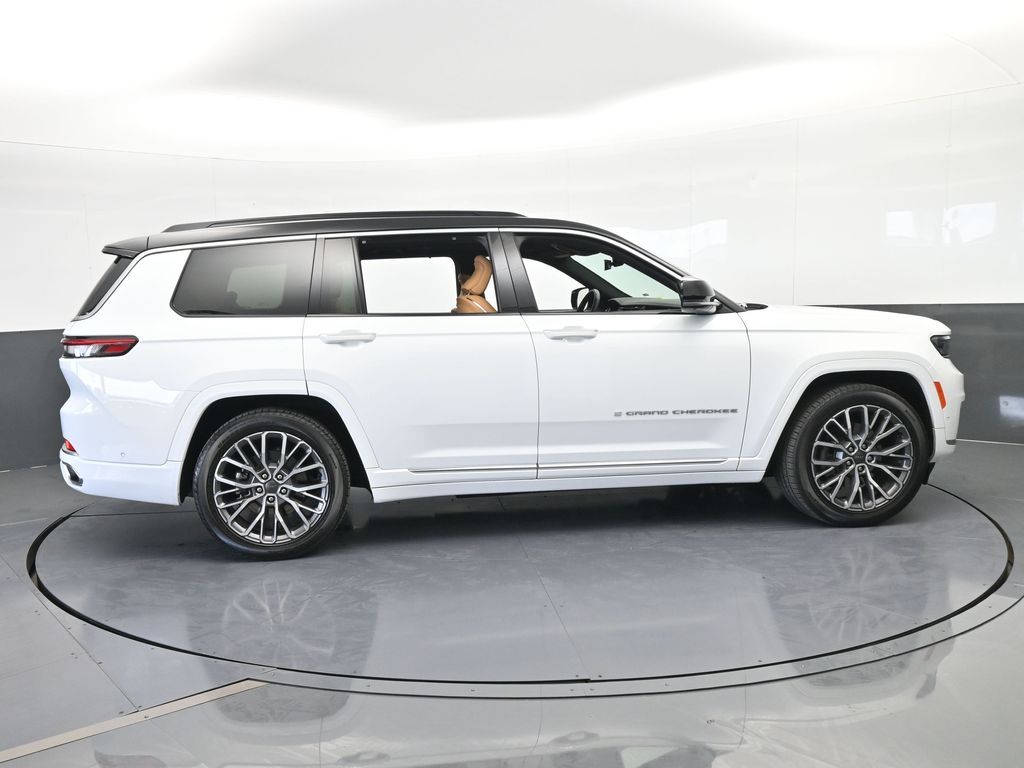 New 2025 Bright White Clearcoat Jeep Summit image 7