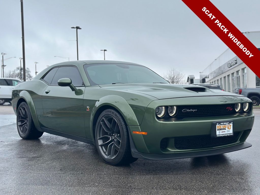 F8 Green 2020 Dodge Challenger R/T Scat Pack Widebody RWD Coupe Rear-Wheel Drive 8-Speed Automatic