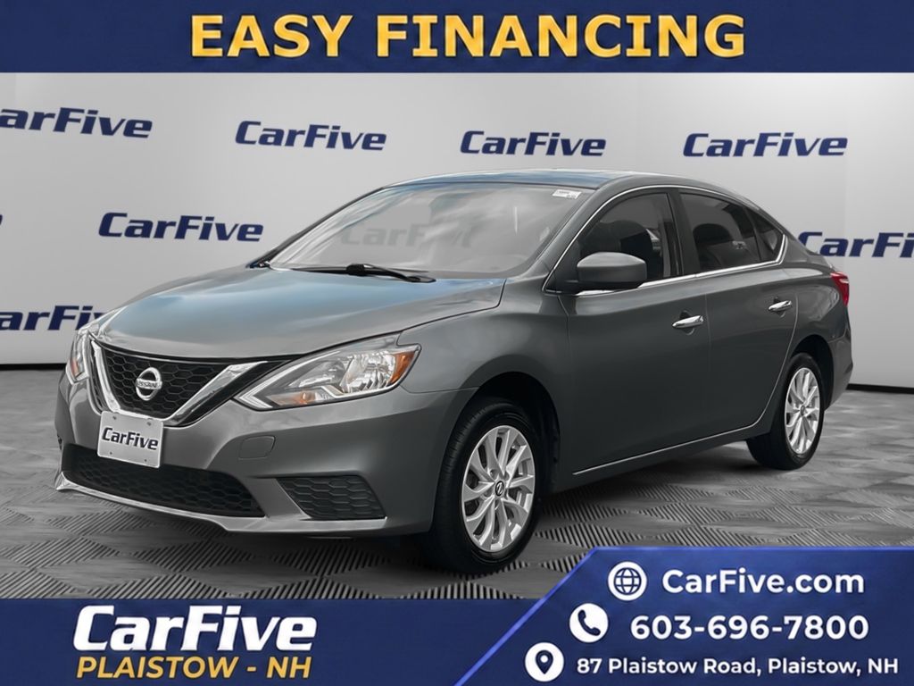Gray 2016 Nissan Sentra Sedan Front-Wheel Drive Continuously Variable Transmission