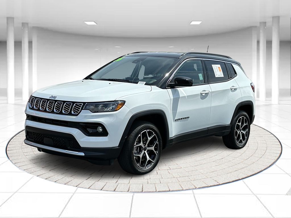 Bright White Clearcoat 2026 Jeep Compass Limited 4WD SUV / Crossover Four-Wheel Drive 8-Speed Automatic
