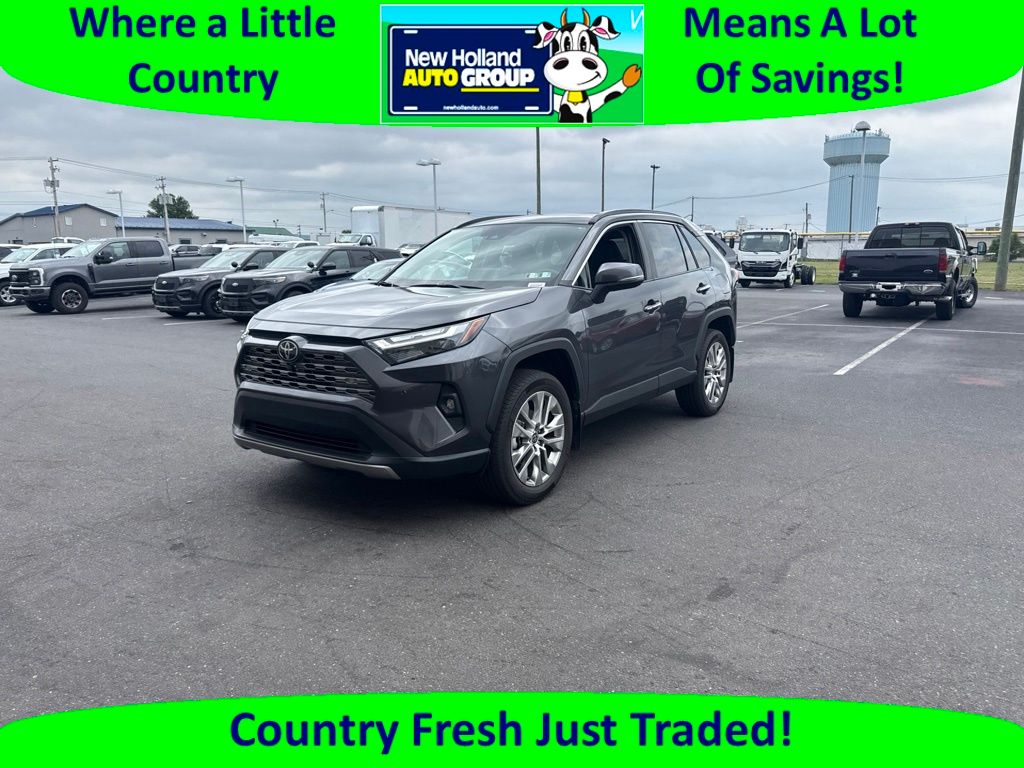 Magnetic Gray Metallic 2025 Toyota RAV4 Limited AWD SUV / Crossover All-Wheel Drive 8-Speed Automatic