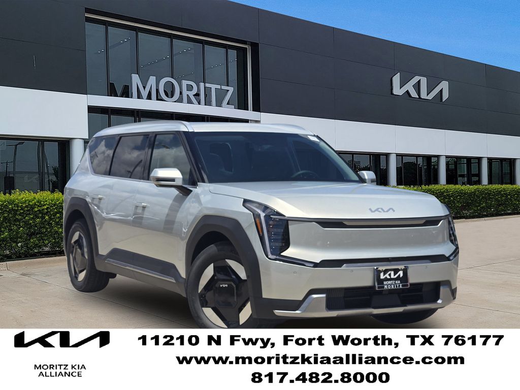White (Ivory Silver) 2026 Kia EV9 SUV / Crossover All-Wheel Drive 1-Speed Automatic
