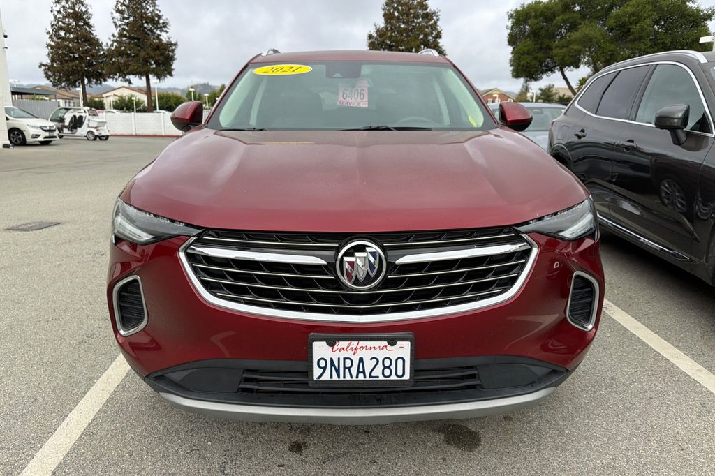 Used 2021 Cinnabar Metallic Buick Preferred image 3