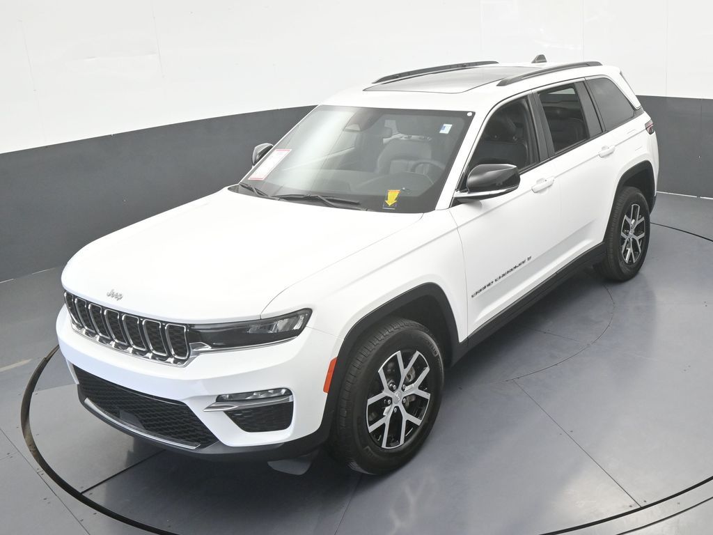 Used 2024 Bright White Clearcoat Jeep Limited image 52