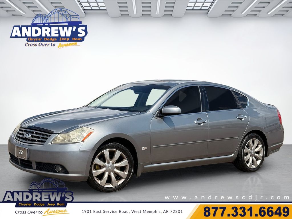 Gray (Diamond Graphite Metallic) 2006 INFINITI M35 x AWD Sedan All-Wheel Drive 5-Speed Automatic