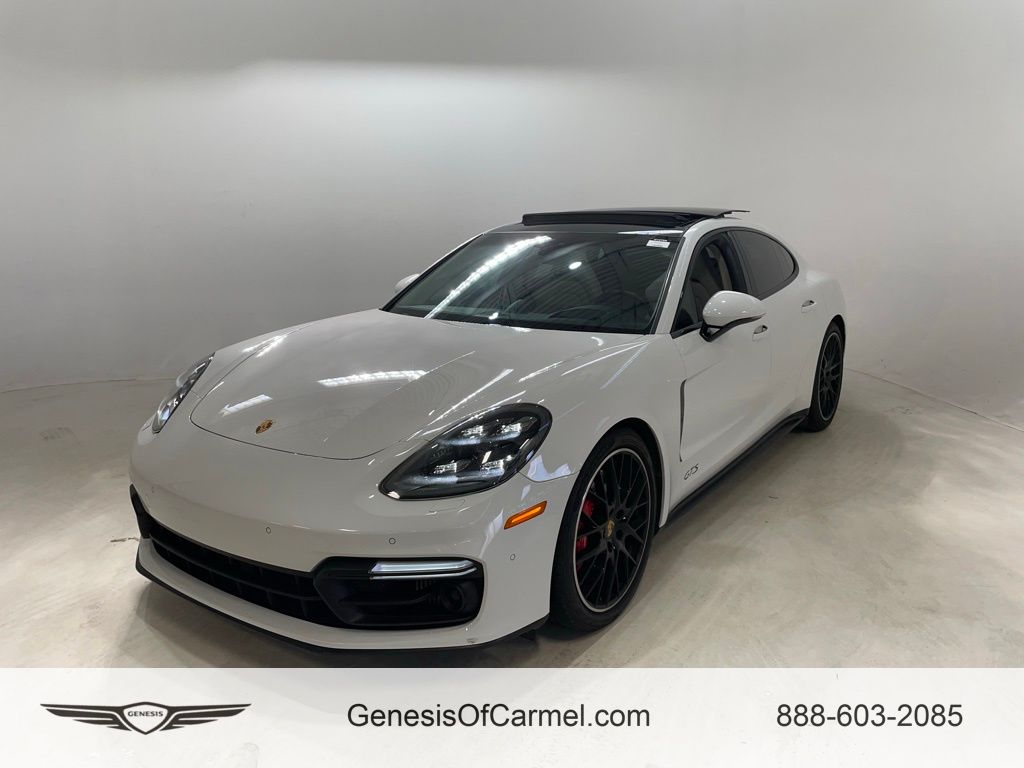 White 2020 Porsche Panamera Sedan All-Wheel Drive 8-Speed Automatic