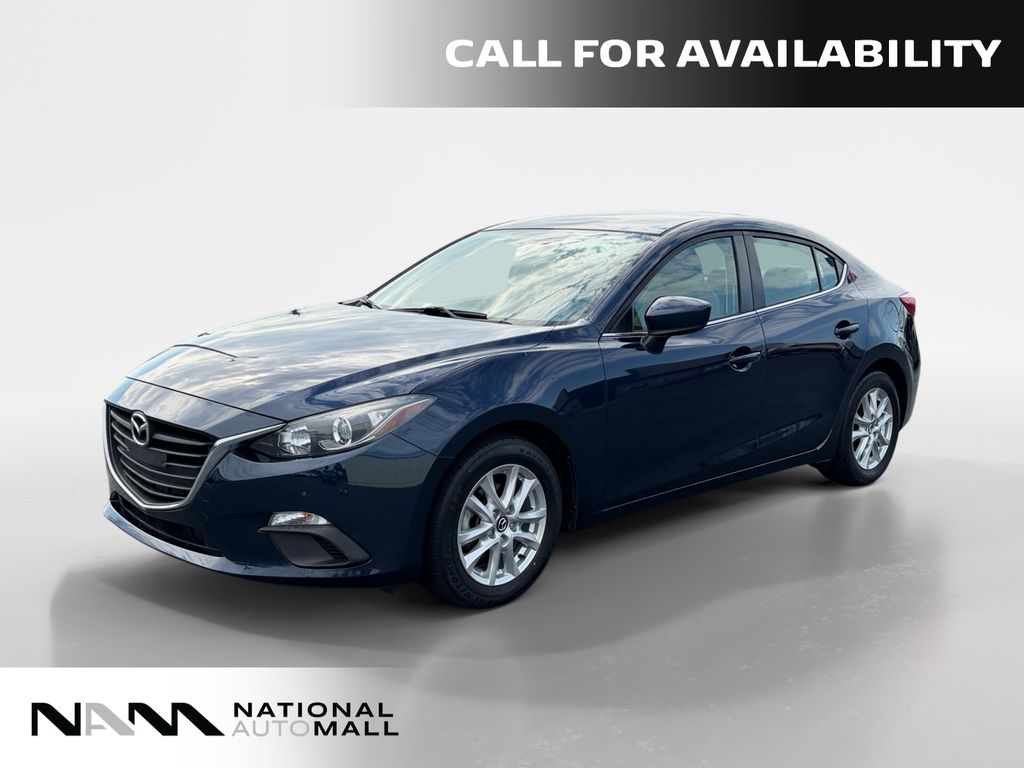 Deep Crystal Blue Mica 2016 Mazda MAZDA3 Sedan Front-Wheel Drive 6-Speed Automatic