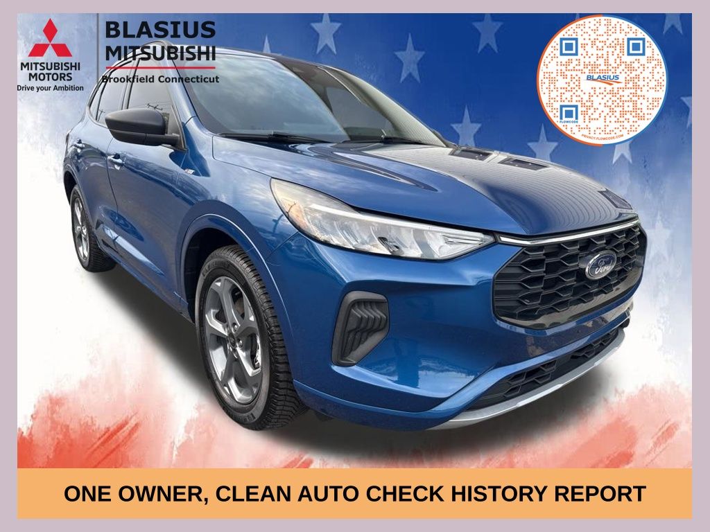 Blue Metallic 2023 Ford Escape SUV / Crossover All-Wheel Drive 8-Speed Automatic