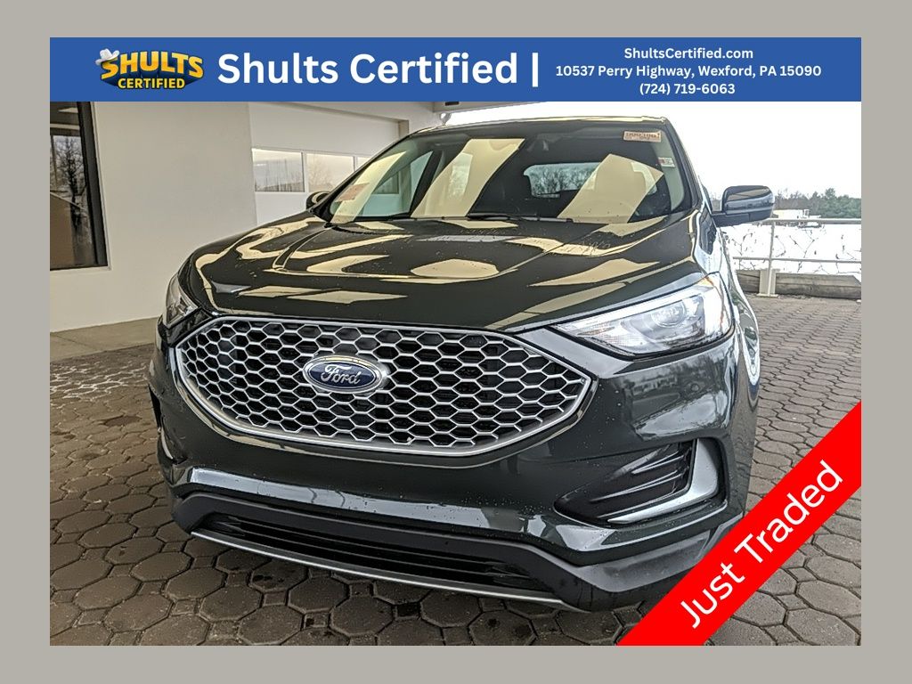 Green Metallic 2023 Ford Edge SUV / Crossover All-Wheel Drive 8-Speed Automatic