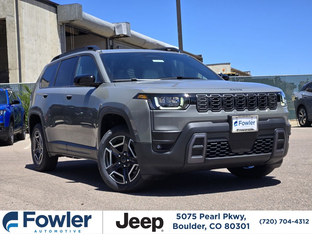 Sting-Gray Clearcoat 2026 Jeep Cherokee SUV / Crossover Four-Wheel Drive Continuously Variable Transmission