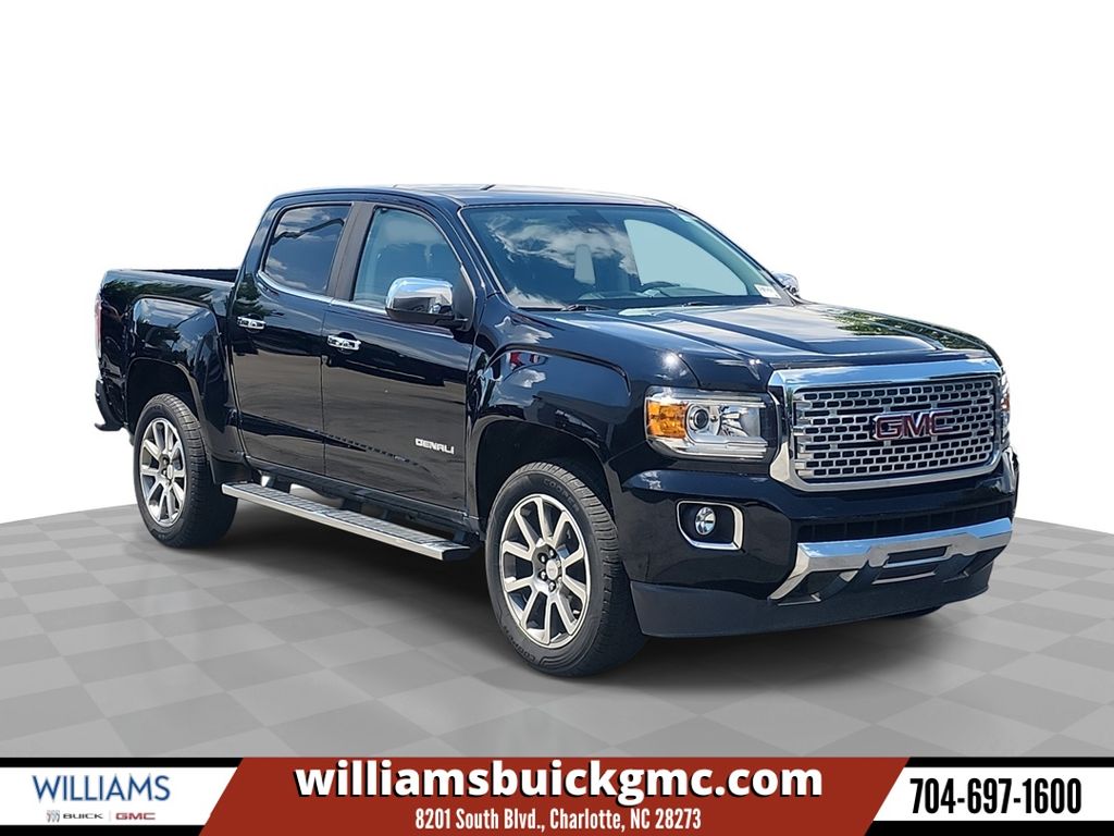 Onyx Black 2018 GMC Canyon Pickup Truck Four-Wheel Drive 8-Speed Automatic