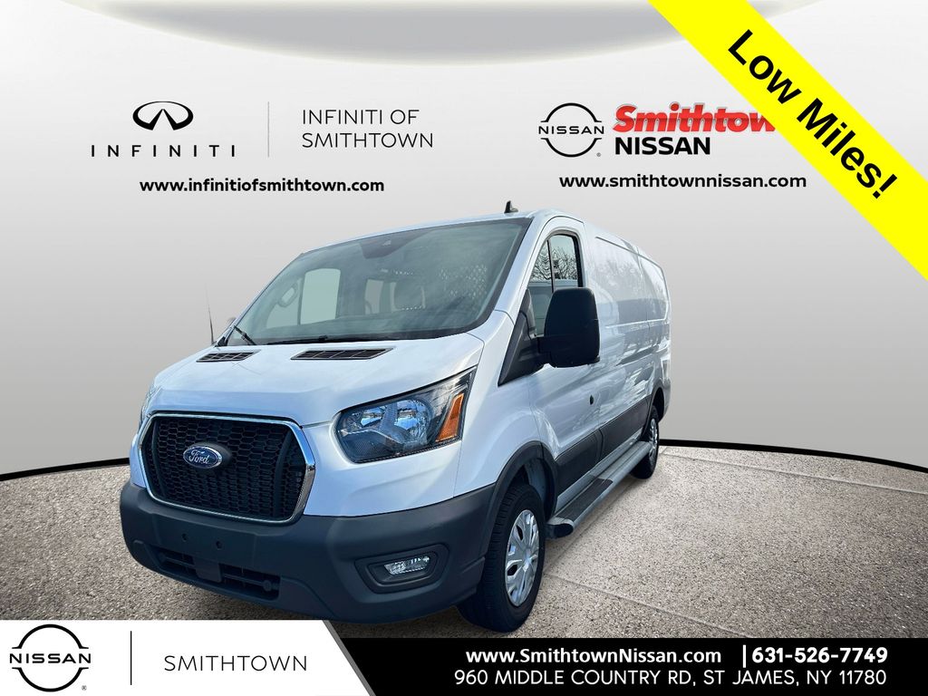 Oxford White 2023 Ford Transit Cargo 250 Low Roof RWD Van Rear-Wheel Drive