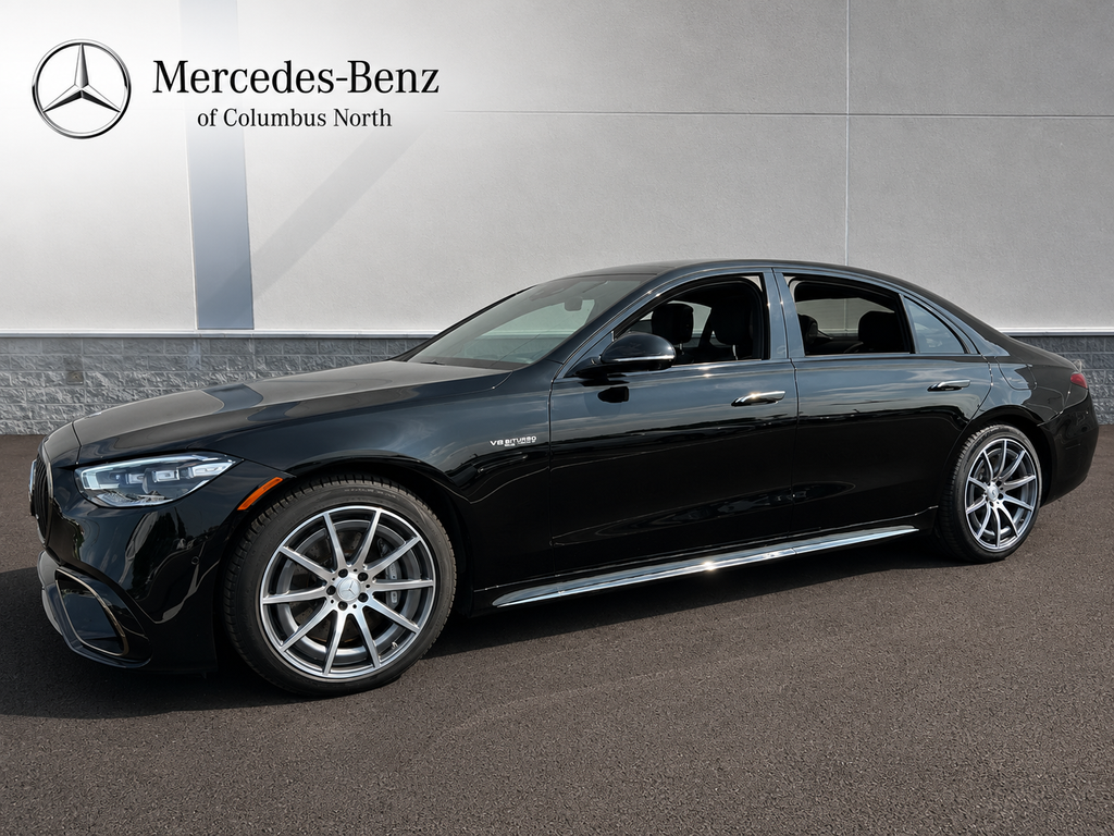 Obsidian Black Metallic 2025 Mercedes-Benz S-Class Sedan All-Wheel Drive 9-Speed Automatic