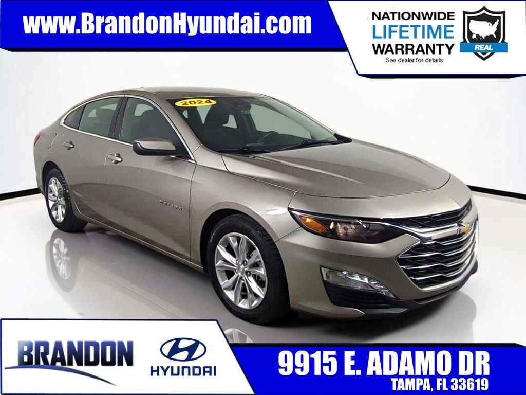 Mineral Gray Metallic 2024 Chevrolet Malibu Sedan Front-Wheel Drive Continuously Variable Transmission