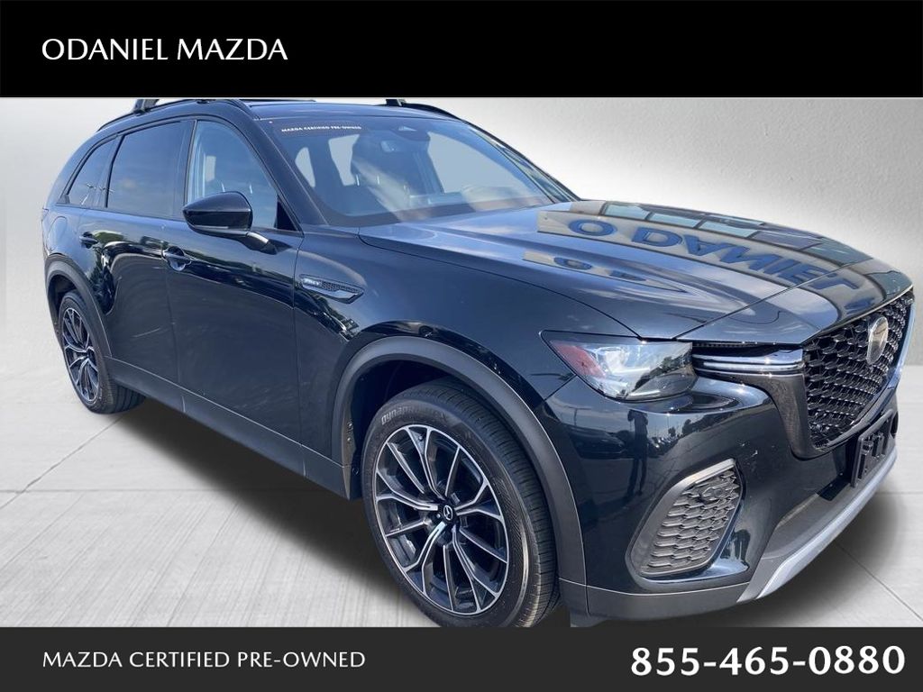 Jet Black Mica 2025 Mazda CX-70 SUV / Crossover All-Wheel Drive 8-Speed Automatic