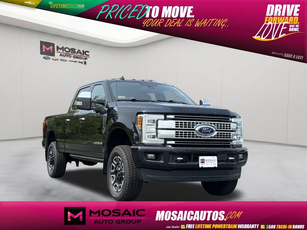 Agate Black Metallic 2019 Ford F-250 Super Duty Pickup Truck Four-Wheel Drive 6-Speed Automatic