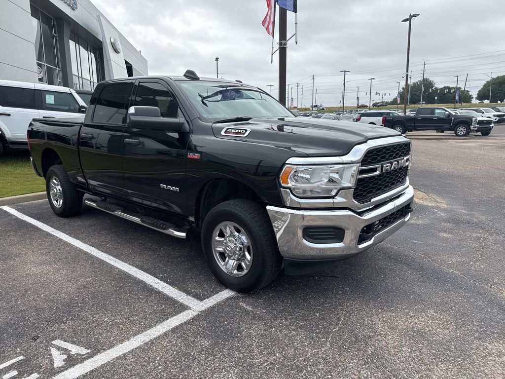 2021 Diamond Black Crystal Pearlcoat Ram 2500 Tradesman 4X4 Truck