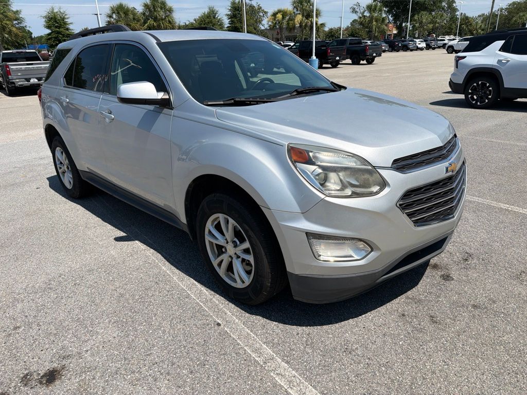 Silver Ice Metallic 2017 Chevrolet Equinox SUV / Crossover Front-Wheel Drive 6-Speed Automatic Overdrive