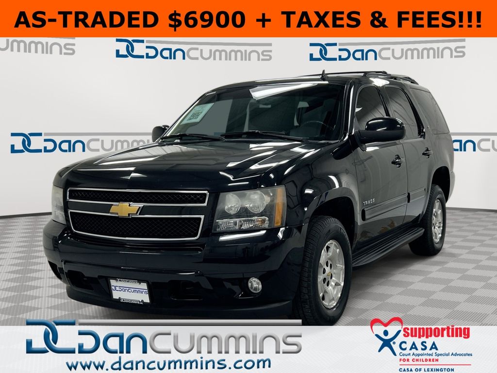 Black 2012 Chevrolet Tahoe LT 4WD SUV / Crossover Four-Wheel Drive 6-Speed Automatic Overdrive