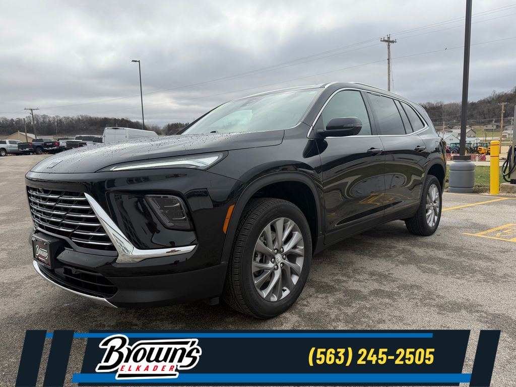 Black (Ebony Twilight Metallic) 2025 Buick Enclave Preferred AWD SUV / Crossover Four-Wheel Drive 8-Speed Automatic