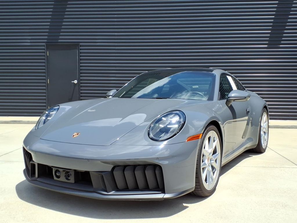 Gray (Slate Grey Neo) 2025 Porsche 911 Coupe Rear-Wheel Drive 8-Speed Automatic
