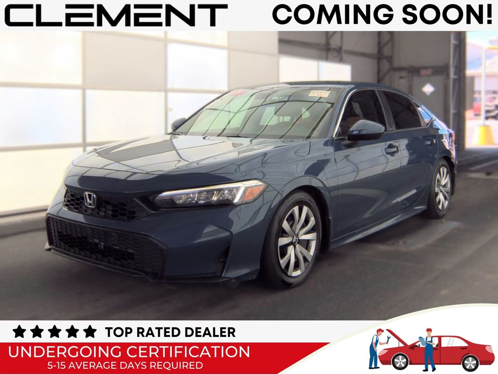 2026 Honda Civic Azul (Blue Lagoon Pearl) Sedán Tracción delantera Transmisión variable continua