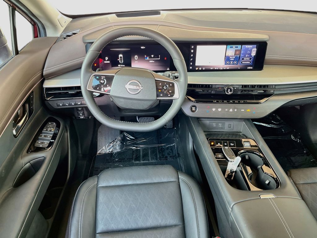 2025 Nissan Murano Platinum Red at South Houston Nissan