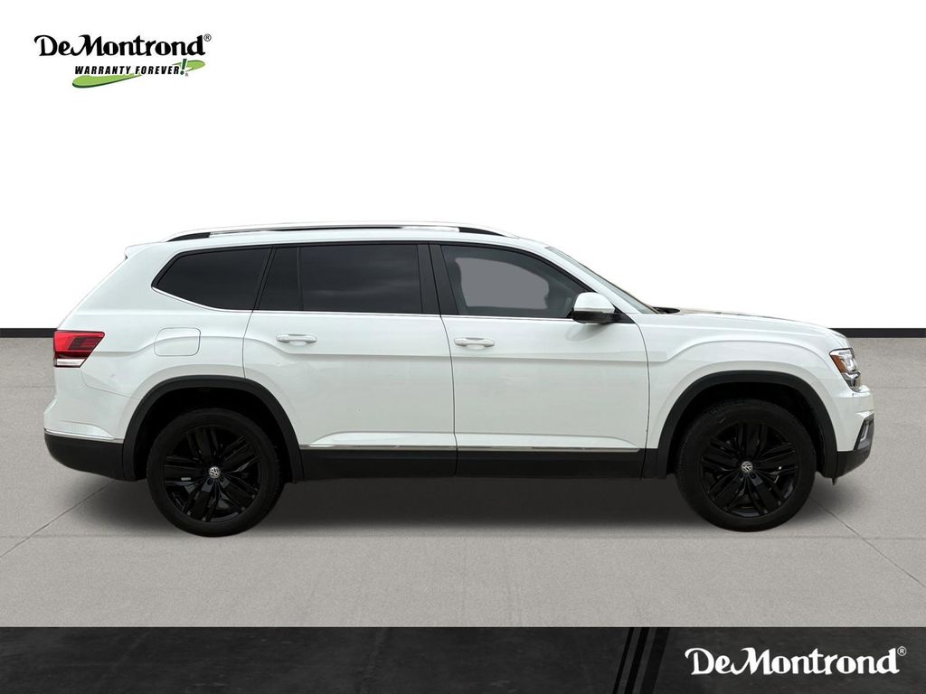 2019 Volkswagen Atlas SEL White at Durrett Motor Company