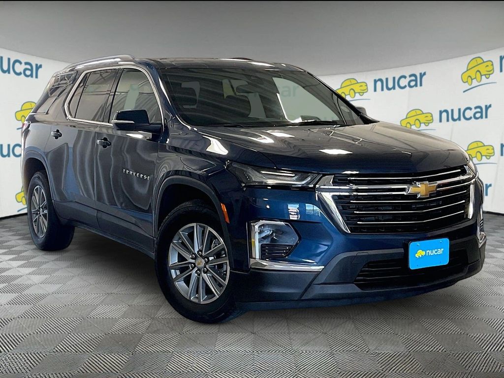 Northsky Blue Metallic 2023 Chevrolet Traverse SUV / Crossover Four-Wheel Drive 9-Speed Automatic