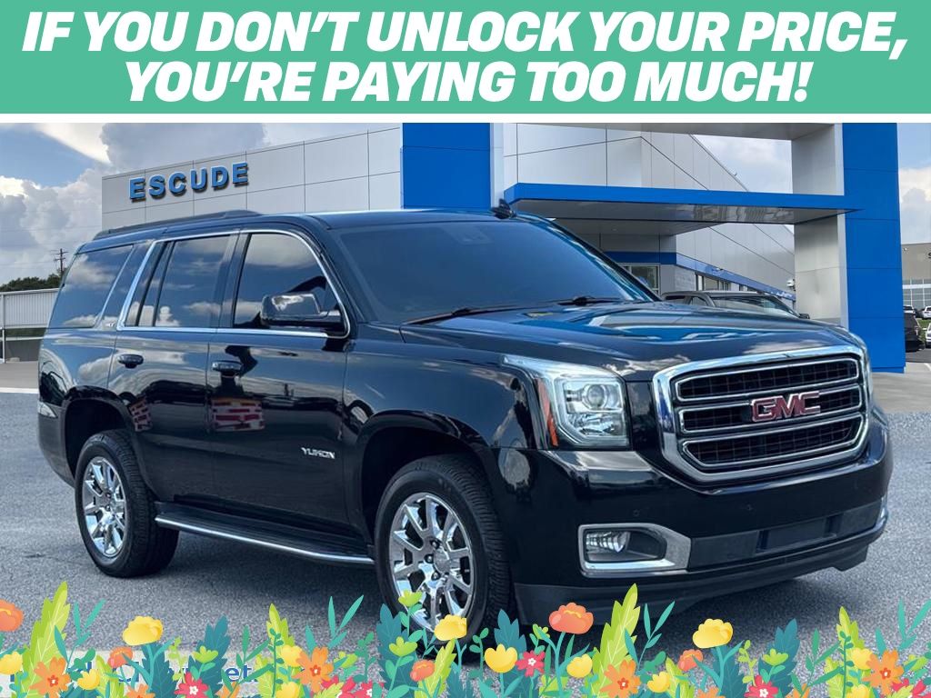 Onyx Black 2019 GMC Yukon SUV / Crossover 4X2 6-Speed Automatic Overdrive