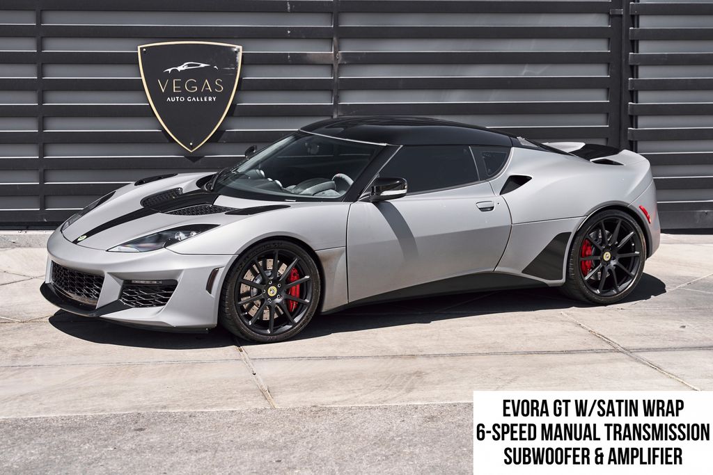 White 2021 Lotus Evora Coupe Rear-Wheel Drive 6-Speed Automatic