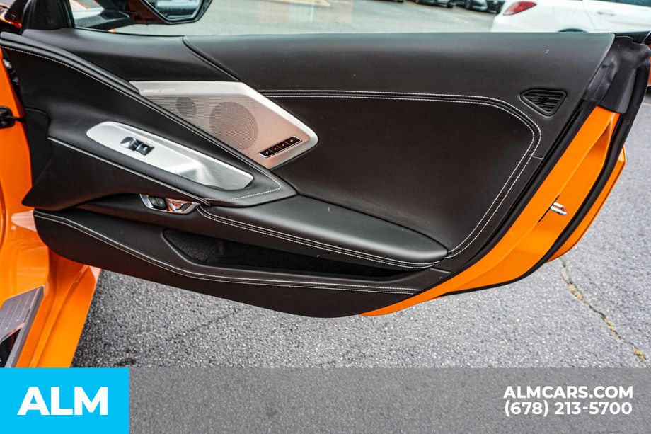 Used 2024 Orange Chevrolet Stingray image 59