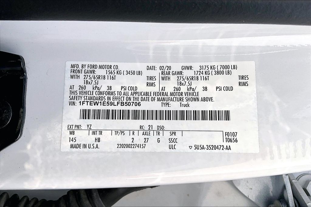 Used 2020 Ford F-150 Truck