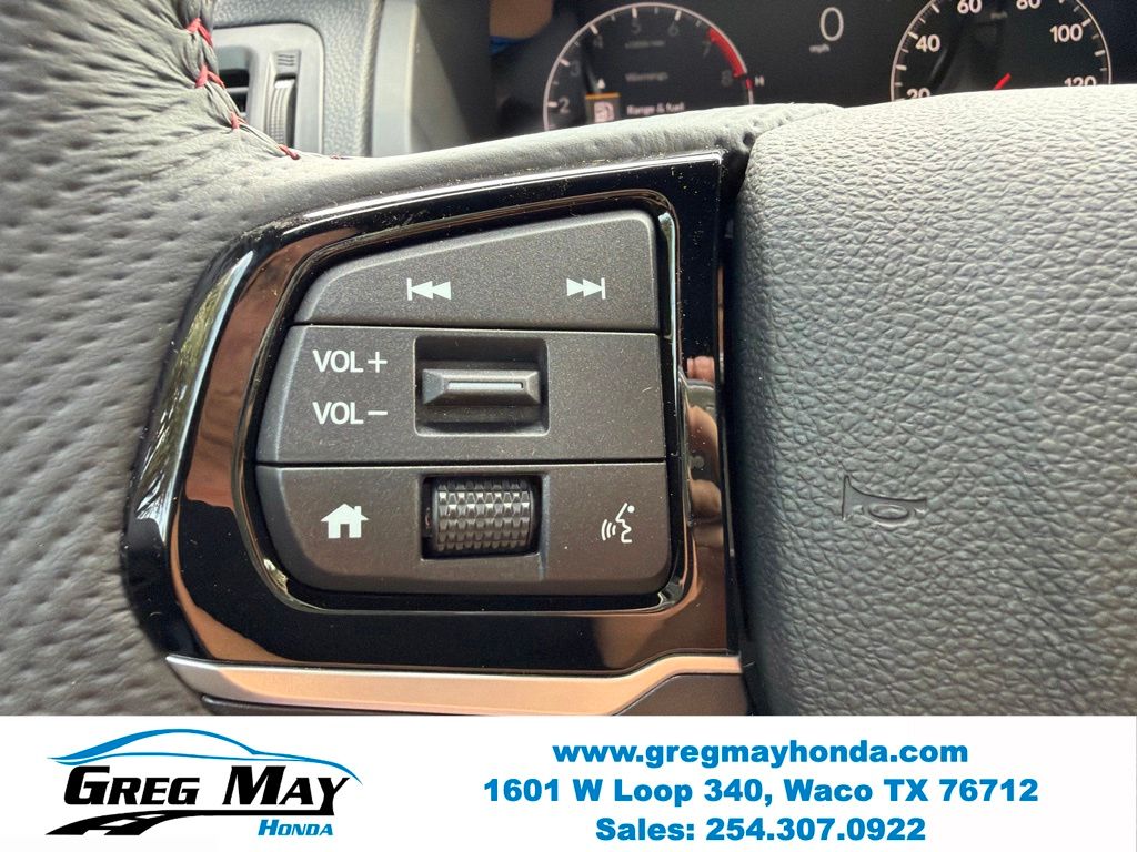 2026 Honda Ridgeline Black Edition White at Greg May Honda