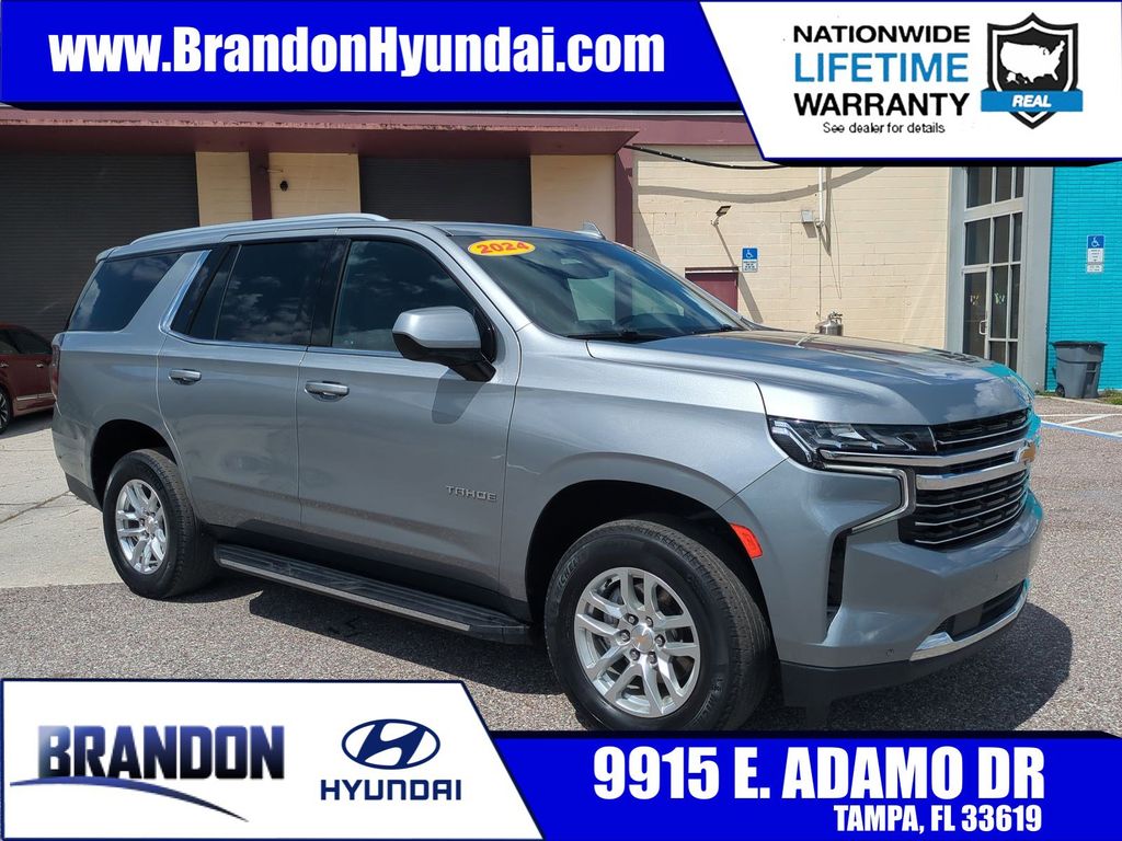 Sterling Gray Metallic 2024 Chevrolet Tahoe LT RWD SUV / Crossover 4X2