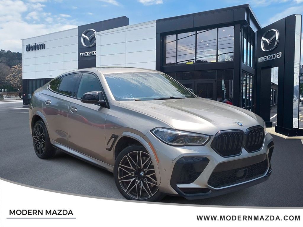 Donington Gray Metallic 2020 BMW X6 M SUV / Crossover All-Wheel Drive 8-Speed Automatic