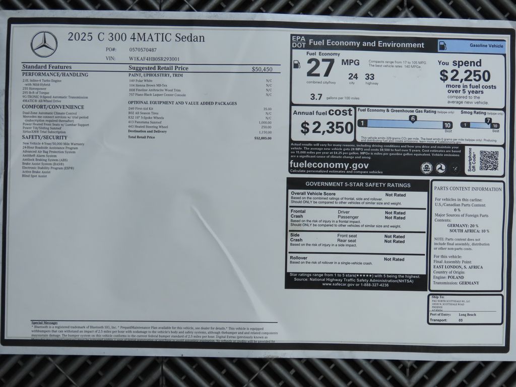 Thumbnail: 2025 Mercedes-Benz C-Class - 9