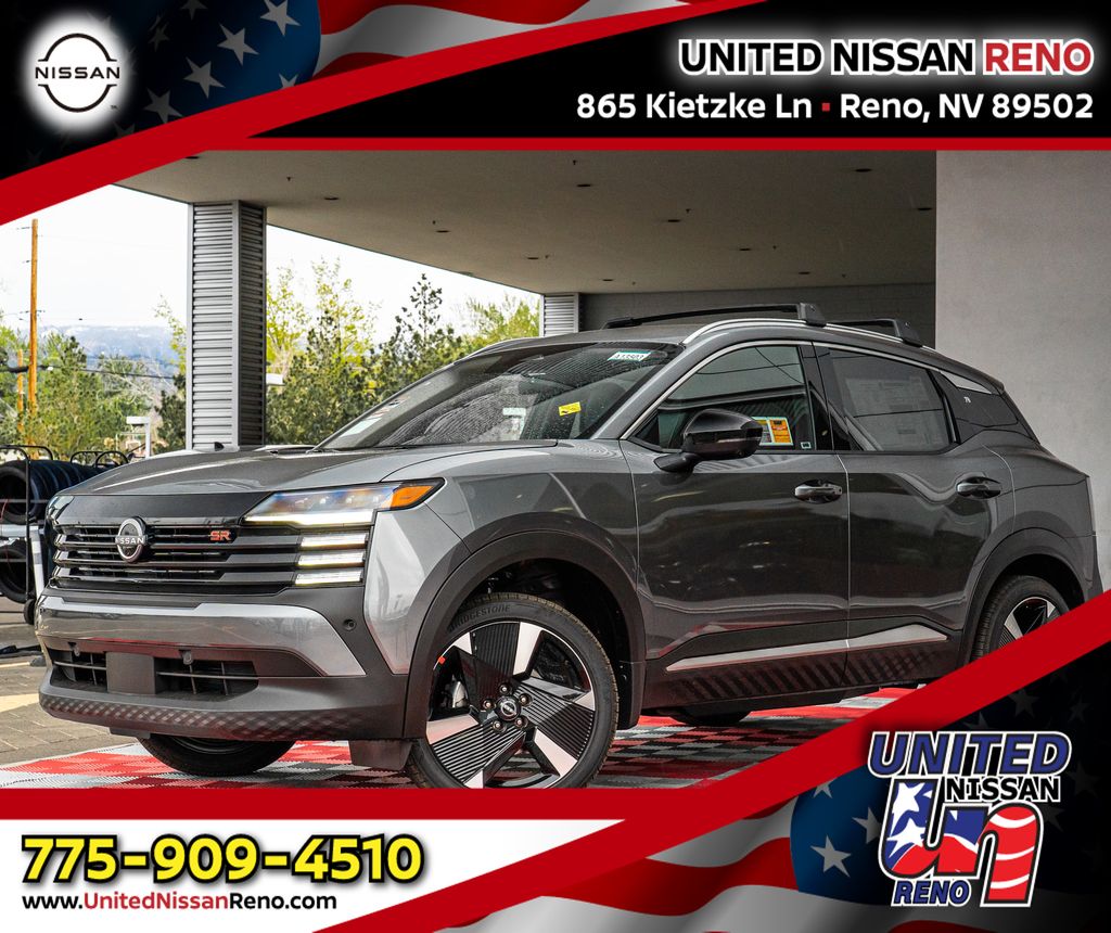 Gray (Gun Metallic) 2026 Nissan Kicks SUV / Crossover All-Wheel Drive Continuously Variable Transmission