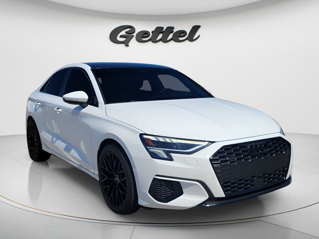 Used 2024 White Audi 40 Premium Plus image 3