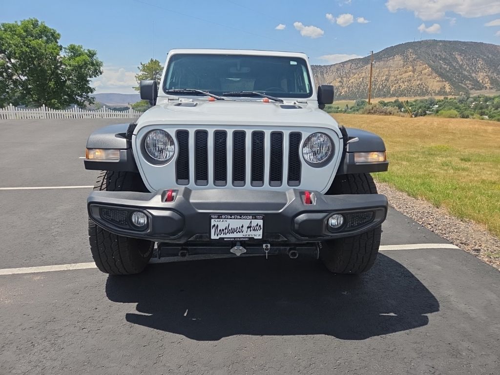 Bright White Clearcoat 2020 Jeep Wrangler SUV / Crossover Four-Wheel Drive 8-Speed Automatic