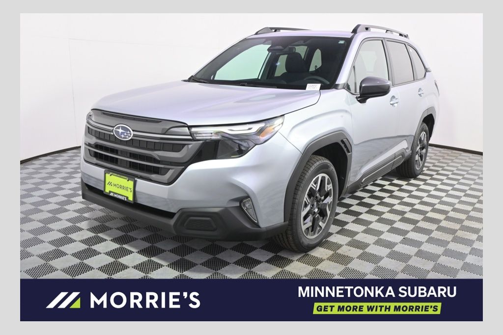 Ice Silver Metallic 2026 Subaru Forester SUV / Crossover All-Wheel Drive Continuously Variable Transmission
