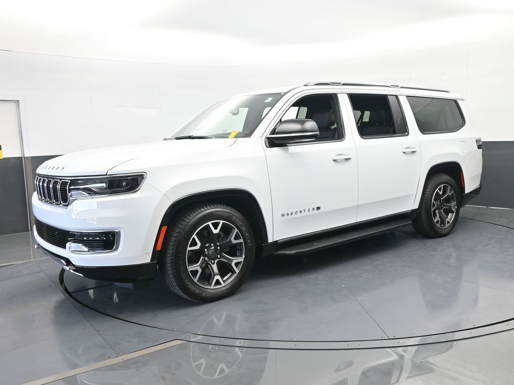 Used 2023 Bright White Clearcoat Jeep Series III image 6