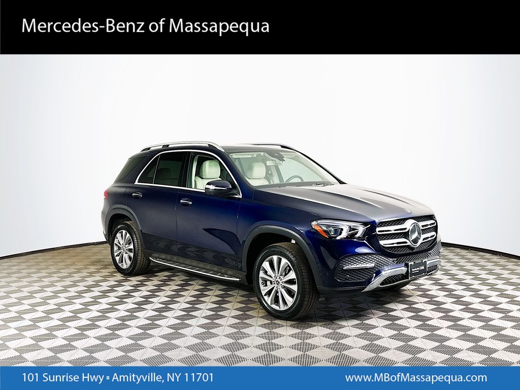Cavansite Blue Metallic 2020 Mercedes-Benz GLE 350 4MATIC SUV / Crossover All-Wheel Drive 9-Speed Automatic