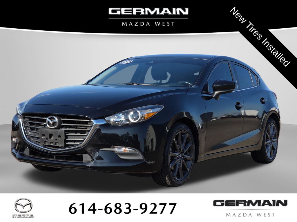 Jet Black Mica 2018 Mazda MAZDA3 Hatchback Front-Wheel Drive 6-Speed Automatic