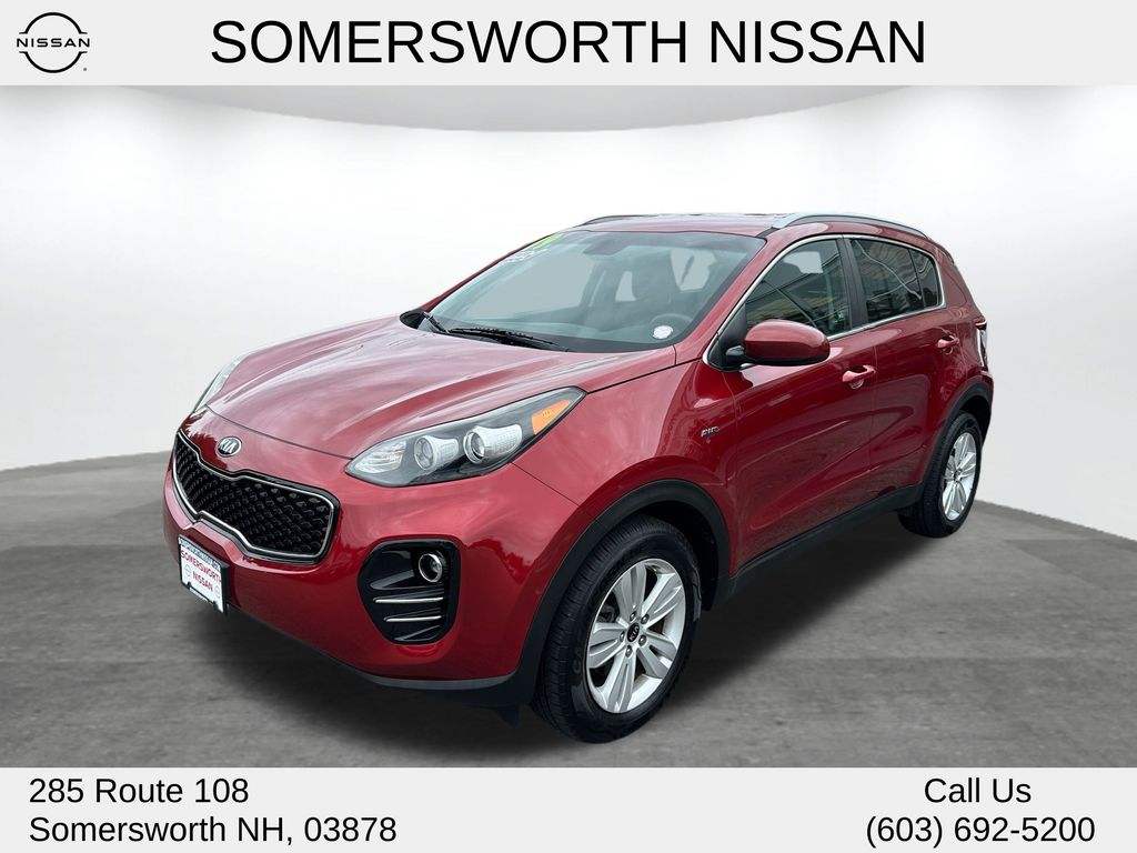 Hyper Red 2019 Kia Sportage SUV / Crossover All-Wheel Drive 6-Speed Automatic Overdrive